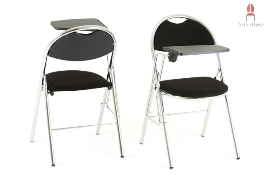 Ein ergonomisch geformter Collegestuhl von Stuhlpapst, der speziell als bewährter Klassiker für den Schulalltag und gesundes Sitzen entwickelt wurde.